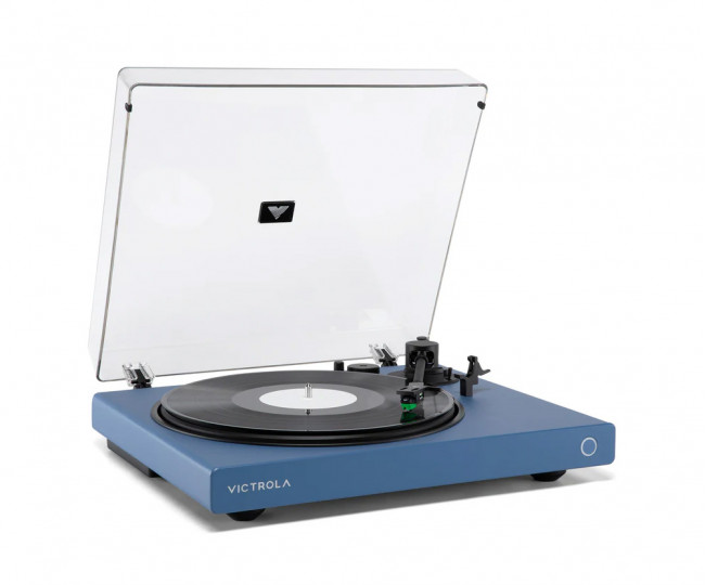 Програвач вінілових дисків Victrola Wave Bluetooth Turntable with Auracast Color: Matte Blue